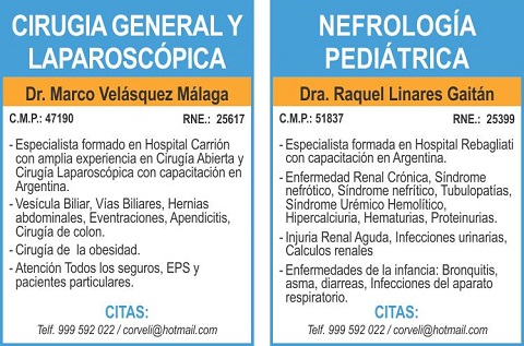 Todo medico o doctor tiene la mejor vitrina en el Directorio Medico en Semana VIU muestra en Medidas menores Directorio Medico en Semana VIU muestra en Medidas menores